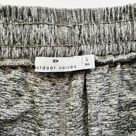 Outdoor Voices Jogger Grey Size S Relaxed Fit Elastic Waist Yoga Gym Run - Picture 3 of 7